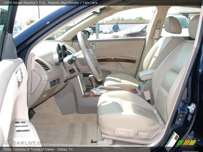 Majestic Blue Metallic / Cafe Latte 2006 Nissan Maxima 3.5 SL
