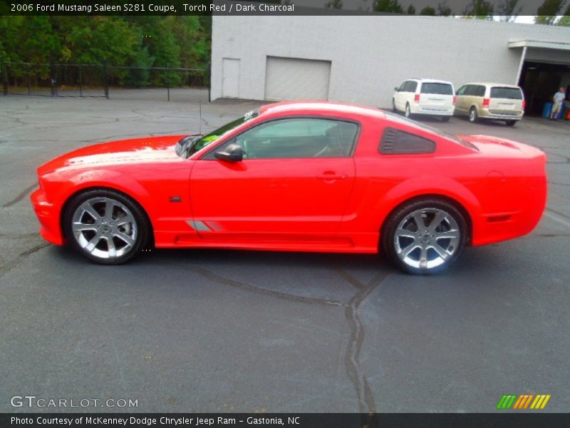  2006 Mustang Saleen S281 Coupe Torch Red