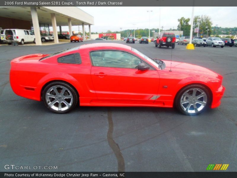  2006 Mustang Saleen S281 Coupe Torch Red