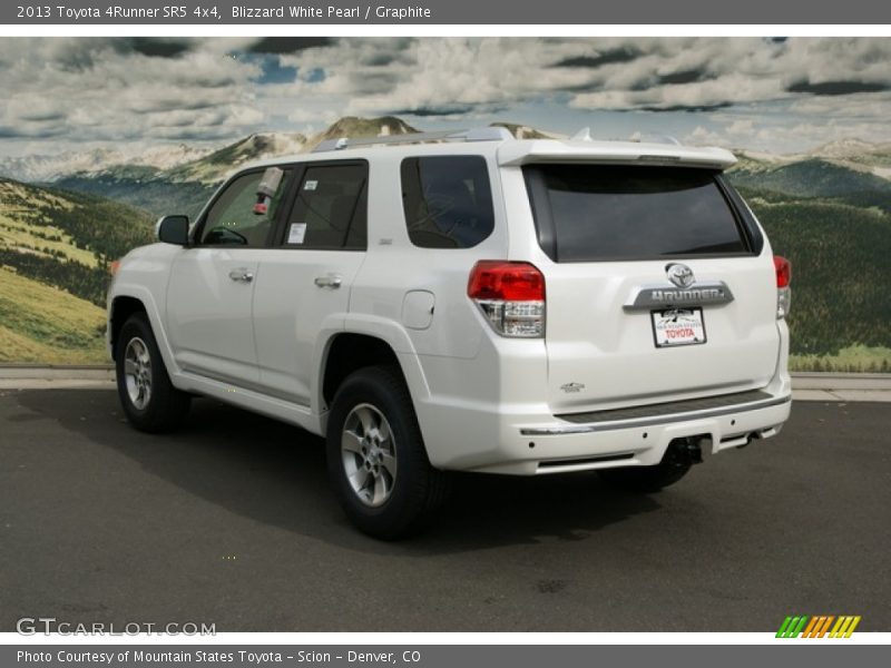 Blizzard White Pearl / Graphite 2013 Toyota 4Runner SR5 4x4