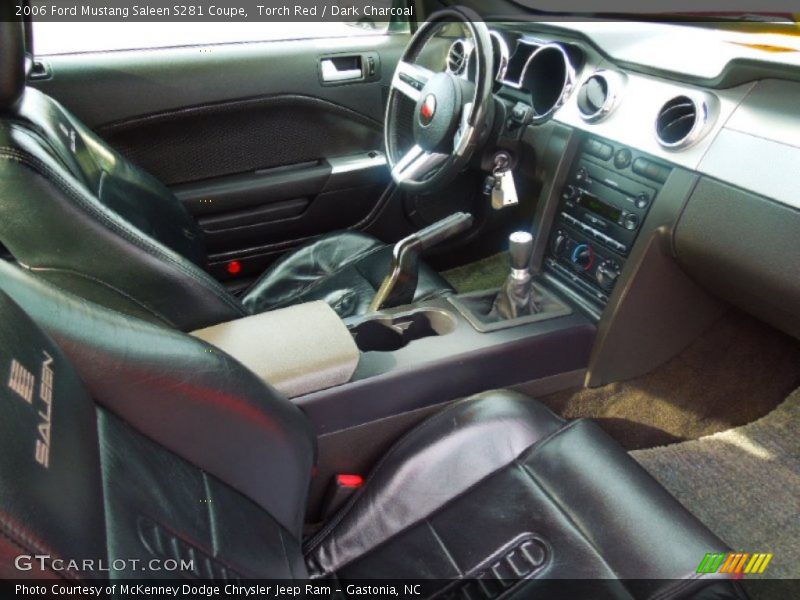  2006 Mustang Saleen S281 Coupe Dark Charcoal Interior