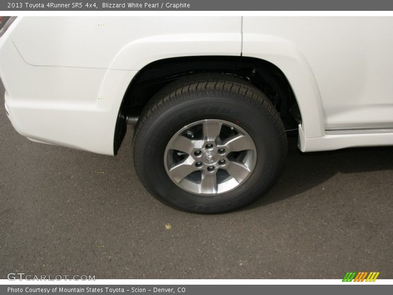 Blizzard White Pearl / Graphite 2013 Toyota 4Runner SR5 4x4