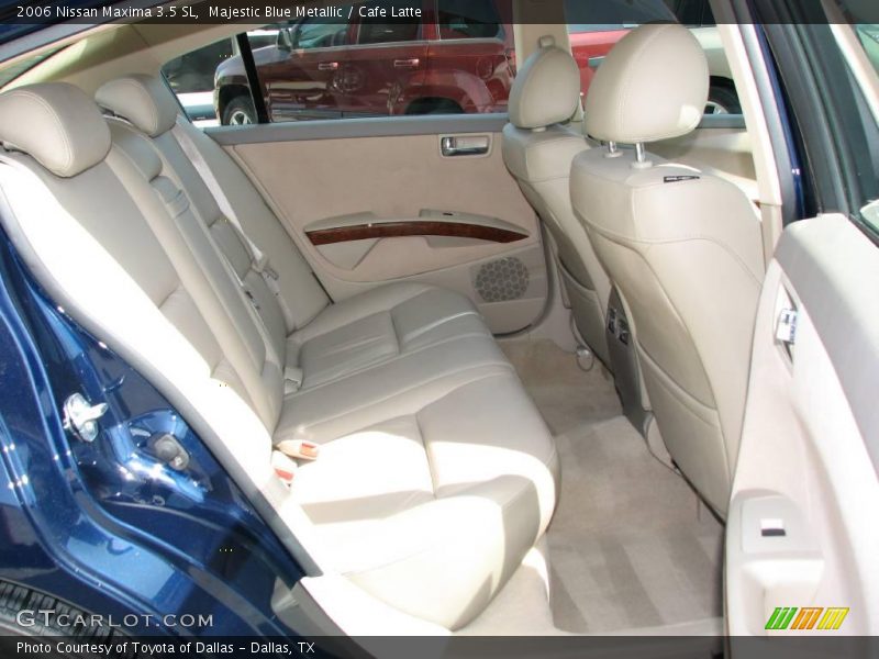 Majestic Blue Metallic / Cafe Latte 2006 Nissan Maxima 3.5 SL