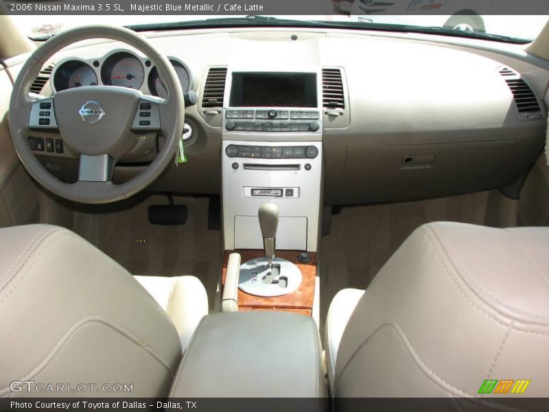 Majestic Blue Metallic / Cafe Latte 2006 Nissan Maxima 3.5 SL