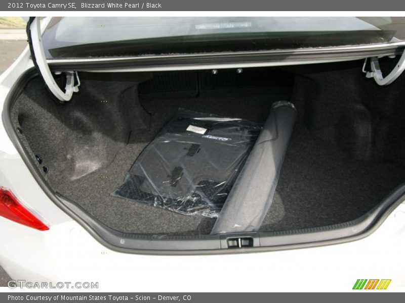  2012 Camry SE Trunk
