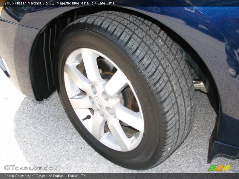 Majestic Blue Metallic / Cafe Latte 2006 Nissan Maxima 3.5 SL