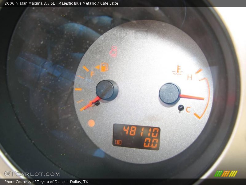 Majestic Blue Metallic / Cafe Latte 2006 Nissan Maxima 3.5 SL