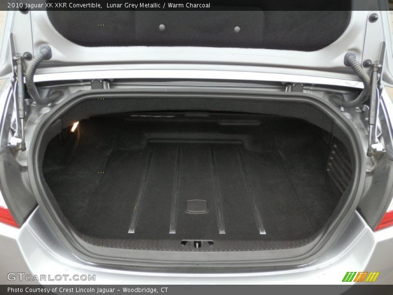 Lunar Grey Metallic / Warm Charcoal 2010 Jaguar XK XKR Convertible