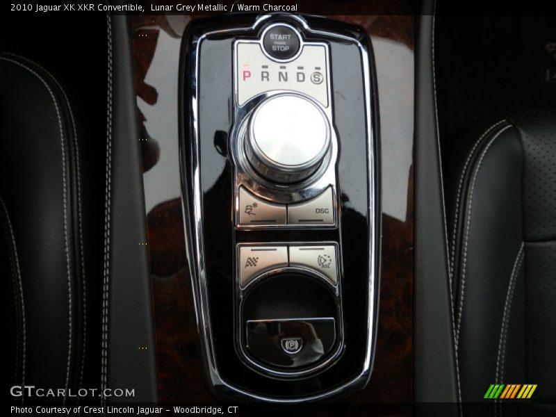 Lunar Grey Metallic / Warm Charcoal 2010 Jaguar XK XKR Convertible