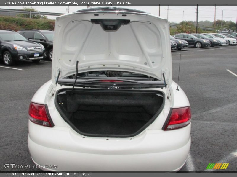Stone White / Dark Slate Gray 2004 Chrysler Sebring Limited Convertible