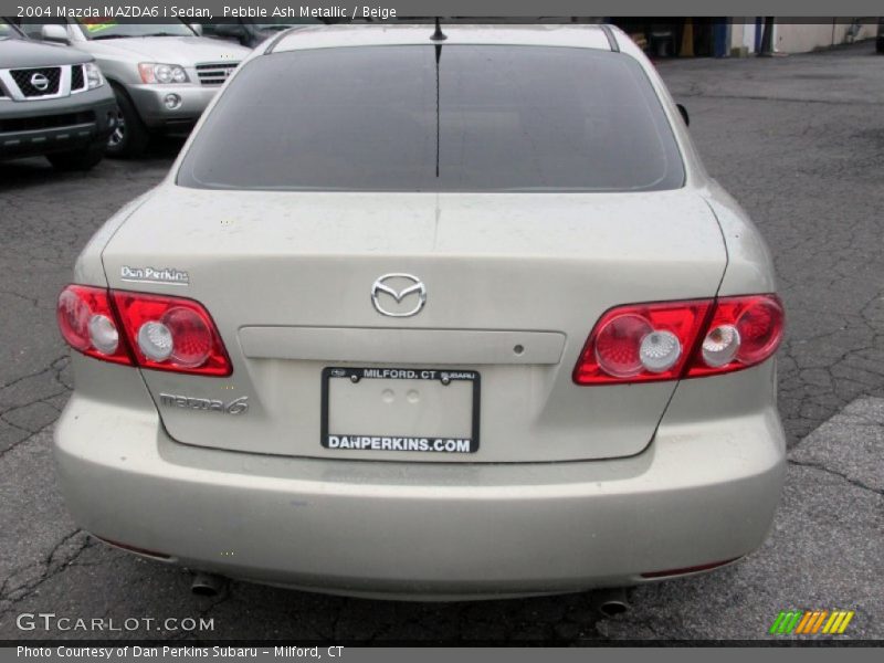 Pebble Ash Metallic / Beige 2004 Mazda MAZDA6 i Sedan