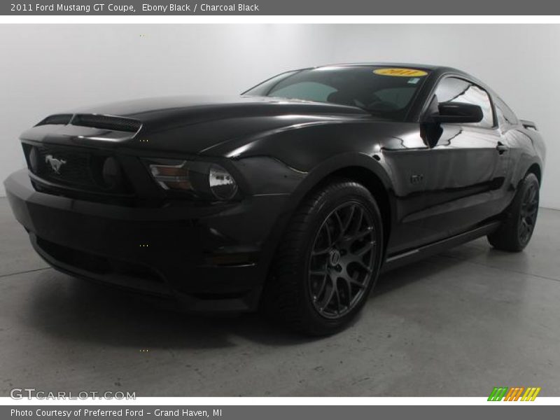 Ebony Black / Charcoal Black 2011 Ford Mustang GT Coupe