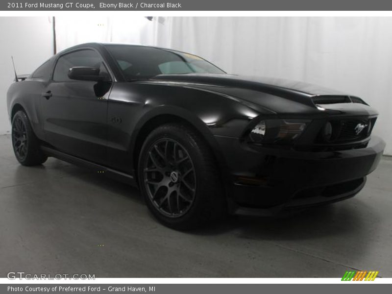 Ebony Black / Charcoal Black 2011 Ford Mustang GT Coupe