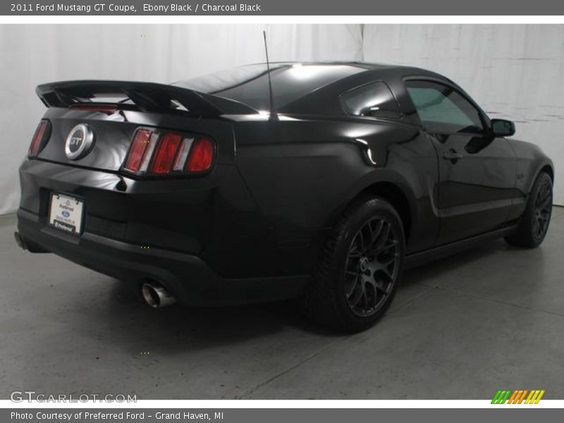 Ebony Black / Charcoal Black 2011 Ford Mustang GT Coupe