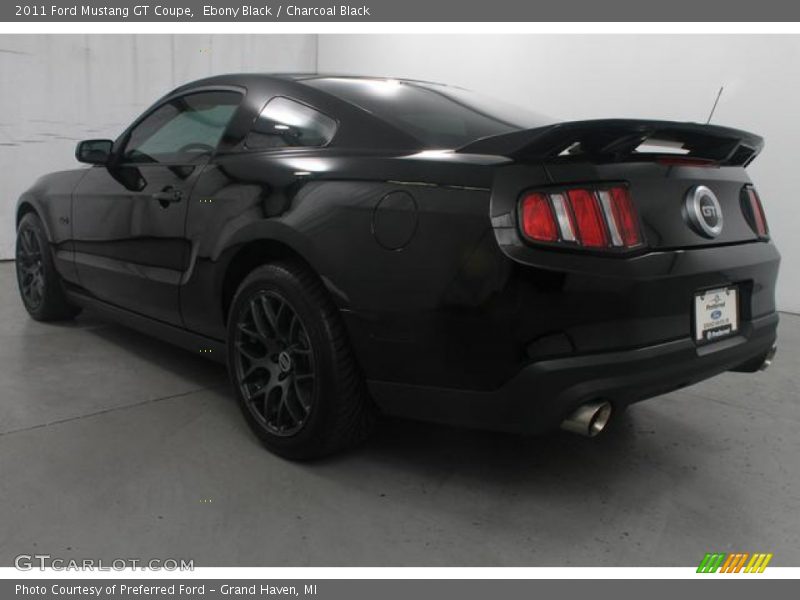 Ebony Black / Charcoal Black 2011 Ford Mustang GT Coupe
