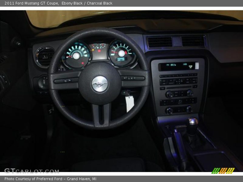 Ebony Black / Charcoal Black 2011 Ford Mustang GT Coupe