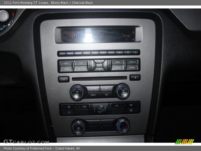Ebony Black / Charcoal Black 2011 Ford Mustang GT Coupe