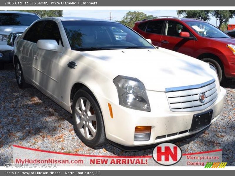 White Diamond / Cashmere 2006 Cadillac CTS Sedan