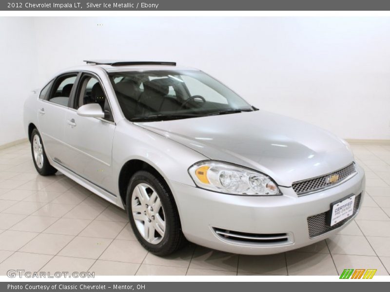 Silver Ice Metallic / Ebony 2012 Chevrolet Impala LT