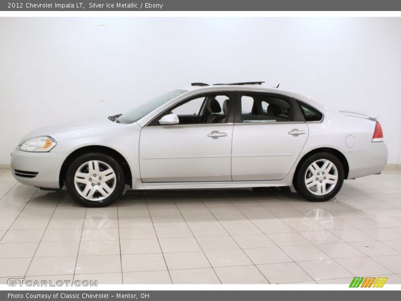 Silver Ice Metallic / Ebony 2012 Chevrolet Impala LT