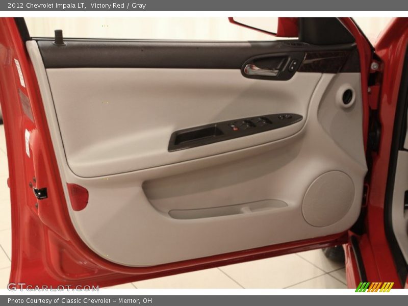 Victory Red / Gray 2012 Chevrolet Impala LT