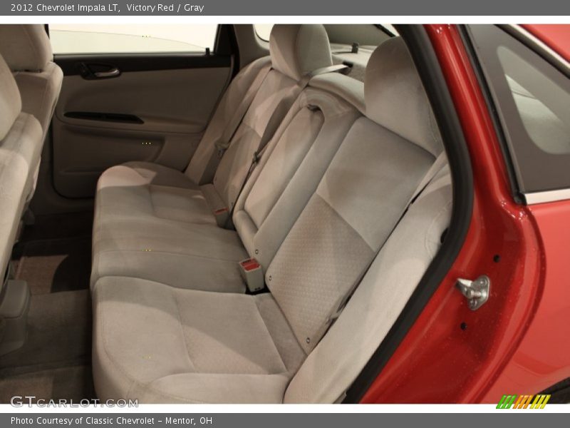 Victory Red / Gray 2012 Chevrolet Impala LT