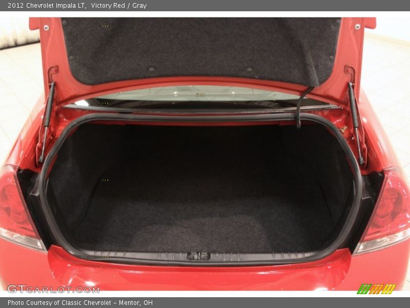 Victory Red / Gray 2012 Chevrolet Impala LT