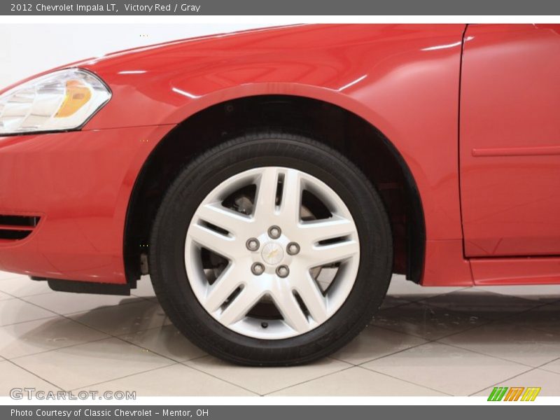 Victory Red / Gray 2012 Chevrolet Impala LT