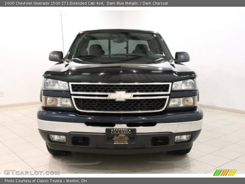 Dark Blue Metallic / Dark Charcoal 2006 Chevrolet Silverado 1500 Z71 Extended Cab 4x4