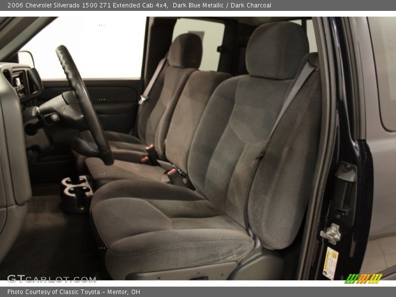 Dark Blue Metallic / Dark Charcoal 2006 Chevrolet Silverado 1500 Z71 Extended Cab 4x4