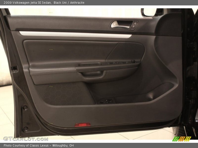 Black Uni / Anthracite 2009 Volkswagen Jetta SE Sedan