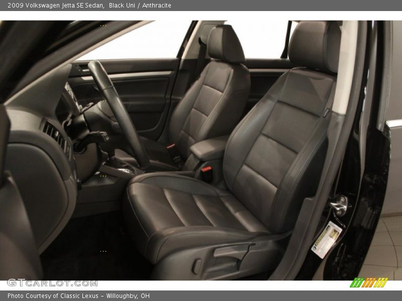 Black Uni / Anthracite 2009 Volkswagen Jetta SE Sedan