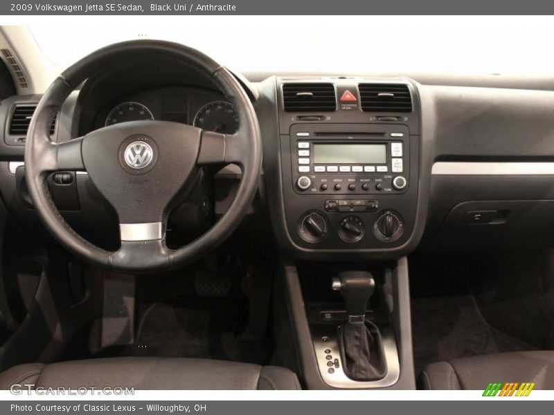 Black Uni / Anthracite 2009 Volkswagen Jetta SE Sedan