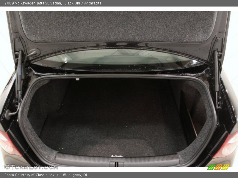 Black Uni / Anthracite 2009 Volkswagen Jetta SE Sedan