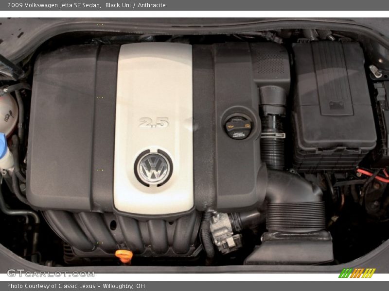 Black Uni / Anthracite 2009 Volkswagen Jetta SE Sedan