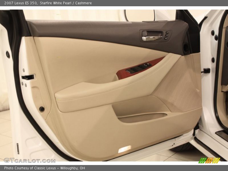 Starfire White Pearl / Cashmere 2007 Lexus ES 350