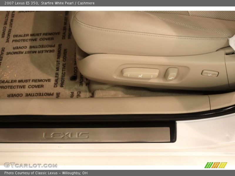 Starfire White Pearl / Cashmere 2007 Lexus ES 350
