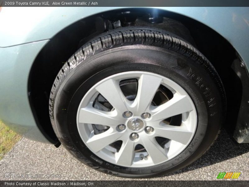 Aloe Green Metallic / Ash 2009 Toyota Camry XLE