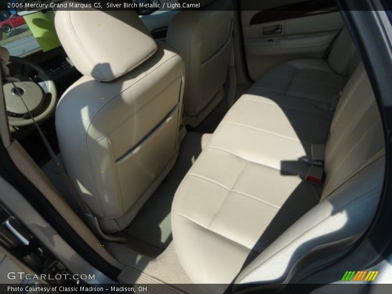Silver Birch Metallic / Light Camel 2006 Mercury Grand Marquis GS