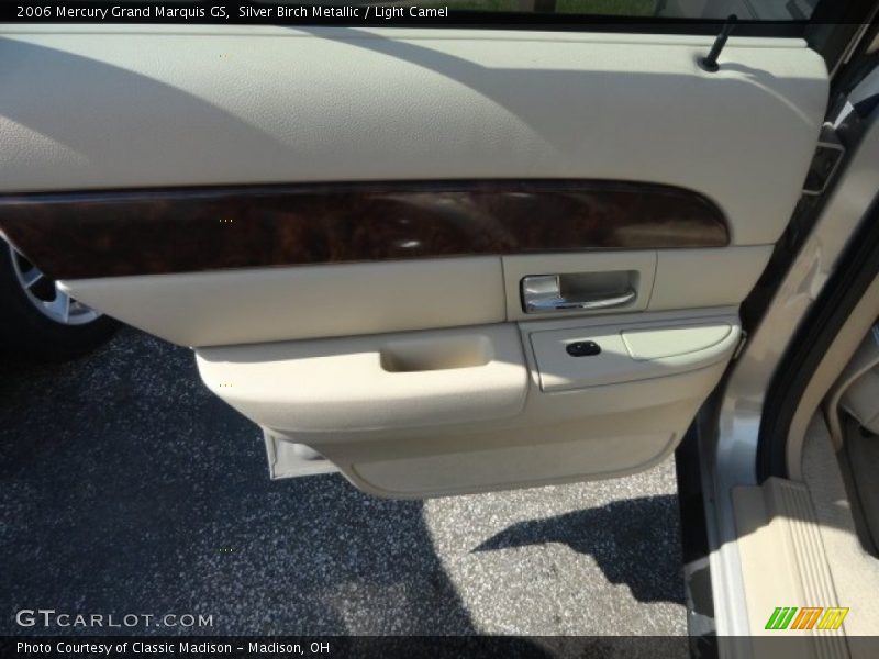 Silver Birch Metallic / Light Camel 2006 Mercury Grand Marquis GS