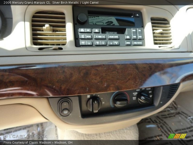 Silver Birch Metallic / Light Camel 2006 Mercury Grand Marquis GS
