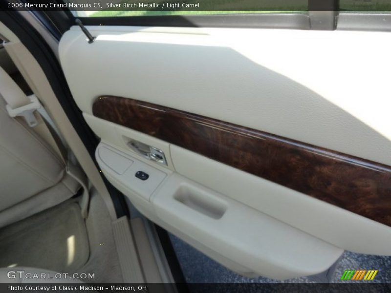 Silver Birch Metallic / Light Camel 2006 Mercury Grand Marquis GS