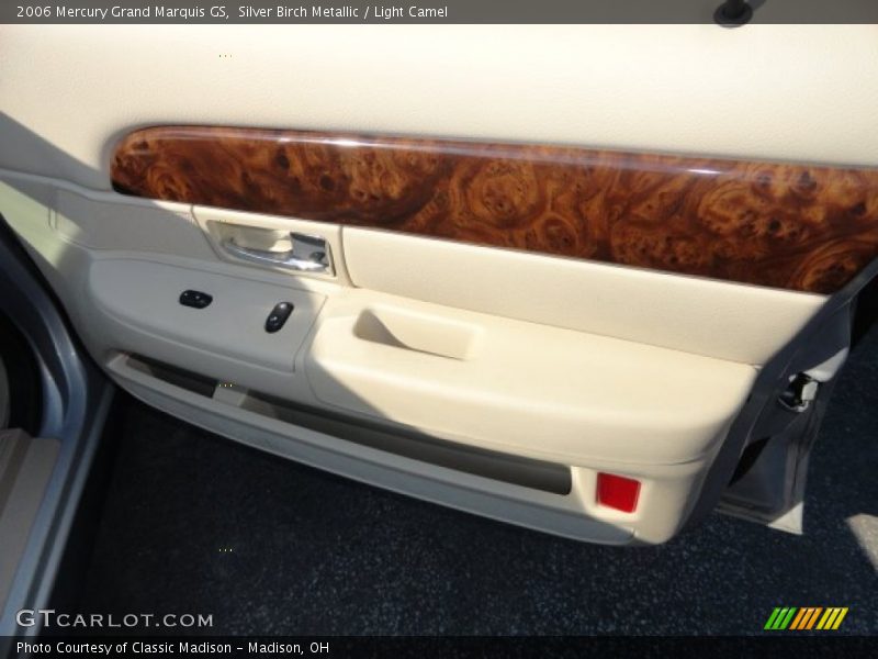 Silver Birch Metallic / Light Camel 2006 Mercury Grand Marquis GS