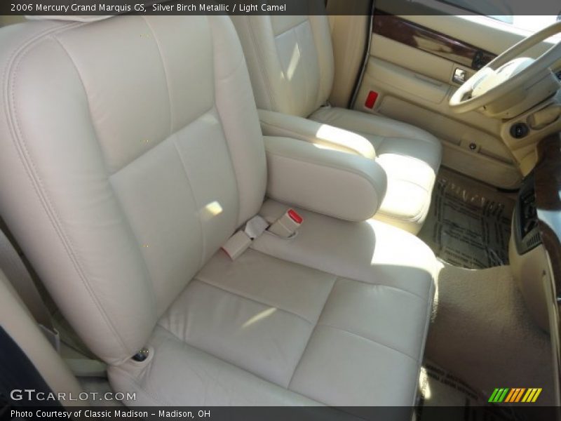 Silver Birch Metallic / Light Camel 2006 Mercury Grand Marquis GS