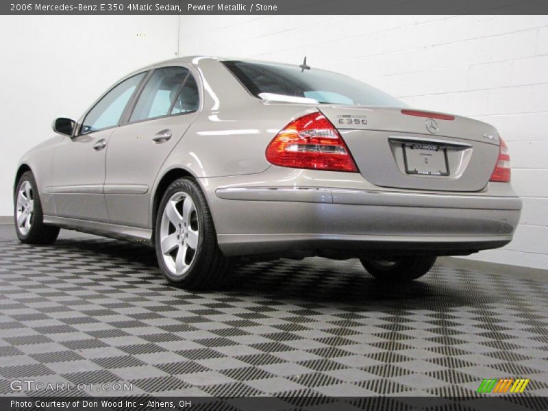 Pewter Metallic / Stone 2006 Mercedes-Benz E 350 4Matic Sedan
