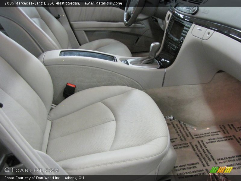 Pewter Metallic / Stone 2006 Mercedes-Benz E 350 4Matic Sedan