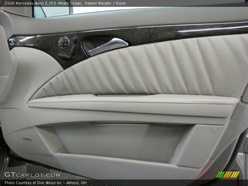 Pewter Metallic / Stone 2006 Mercedes-Benz E 350 4Matic Sedan