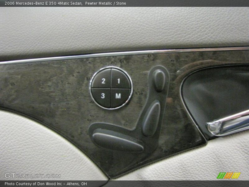 Pewter Metallic / Stone 2006 Mercedes-Benz E 350 4Matic Sedan