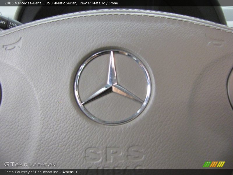Pewter Metallic / Stone 2006 Mercedes-Benz E 350 4Matic Sedan