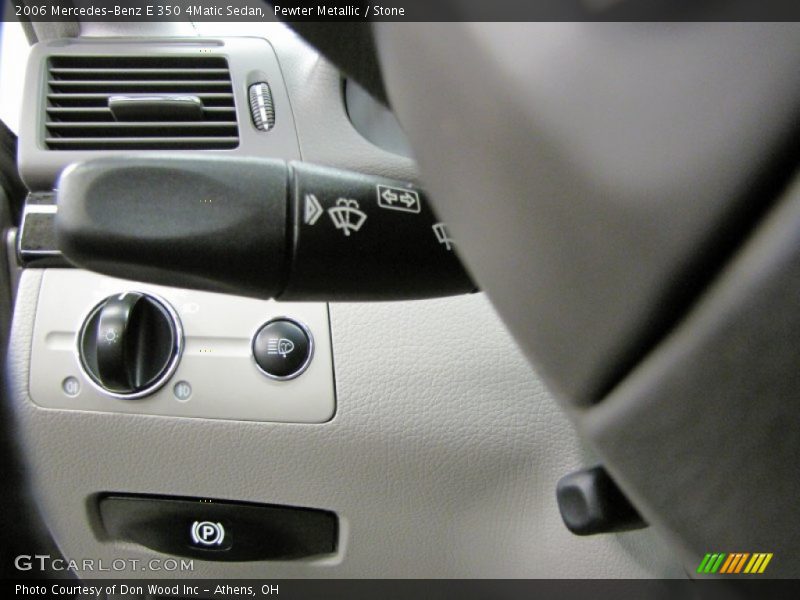 Pewter Metallic / Stone 2006 Mercedes-Benz E 350 4Matic Sedan